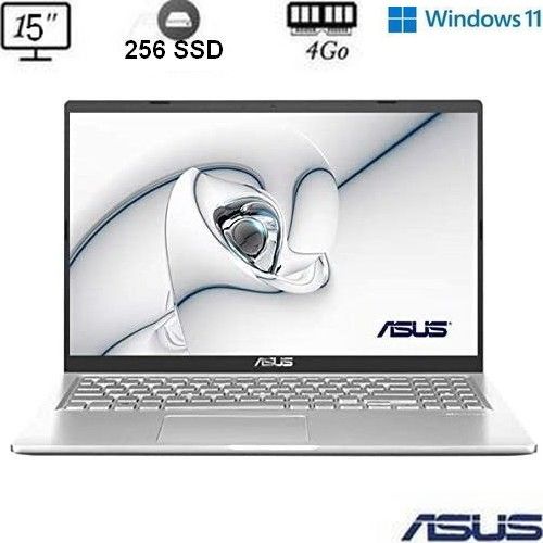 Partagez ce produit    Boutique Officielle Asus X515MA - 15.6" - Intel Celeron N4020 - 4/256 Go Windows 10 - Silver - Garantie 6 Mois